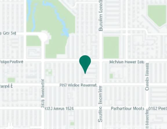 A map showing the location of True North Talent Solutions in Montreal.